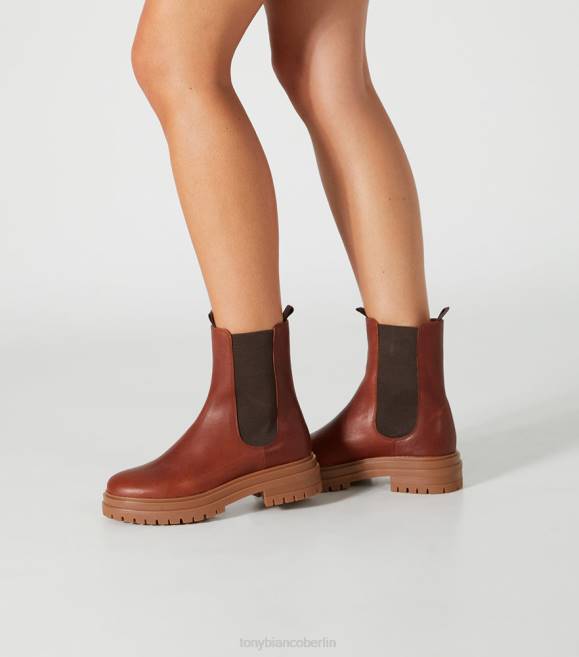 Stiefeletten| de Tony Bianco Frauen Wolfe-Stiefeletten Cognac 4624481